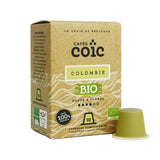 Café Bio Colombie en capsules compostables