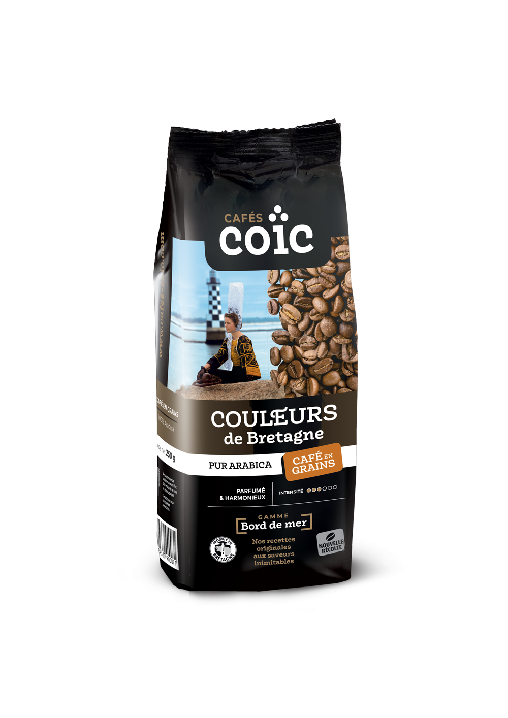 Café Couleurs de Bretagne, 250 gr – Cafés Coïc