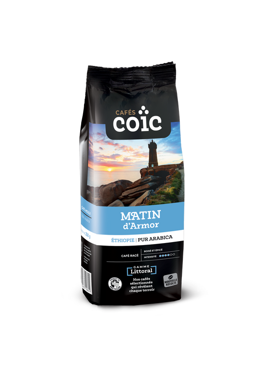 Café Matin d'Armor, 250 gr Moulu