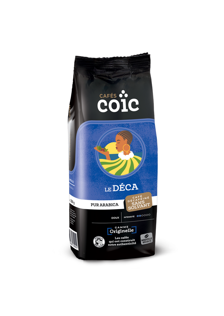 Café Le Déca, 250 gr Moulu – Cafés Coïc